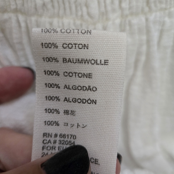 Free People We The Free - off shoulder peasant top size XS - Picture 10 of 10